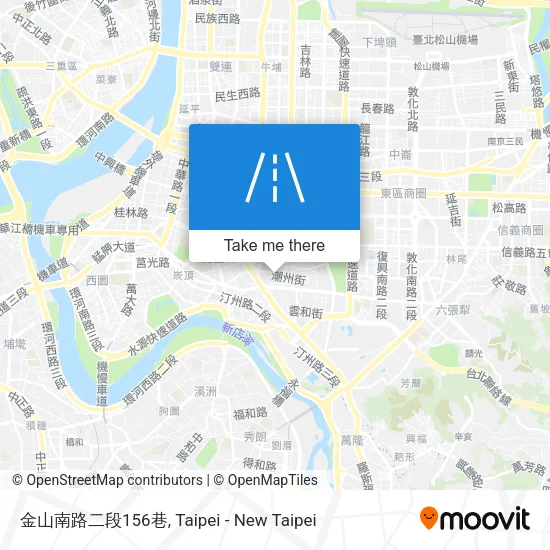 金山南路二段156巷 map