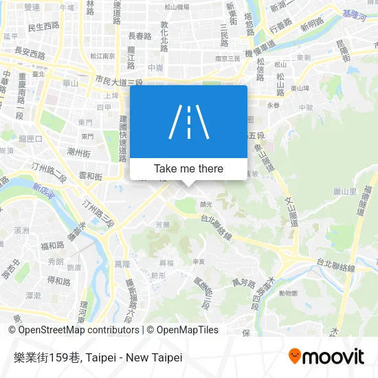 樂業街159巷地圖