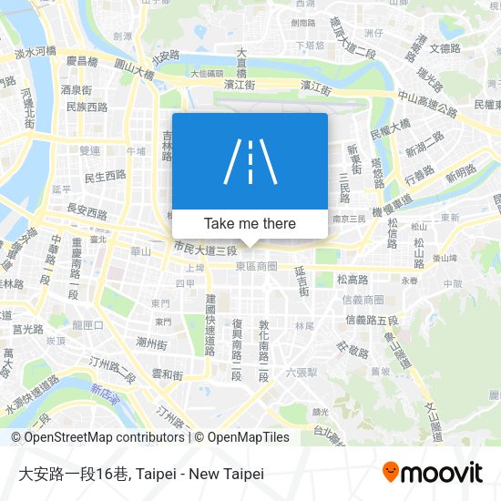 大安路一段16巷 map