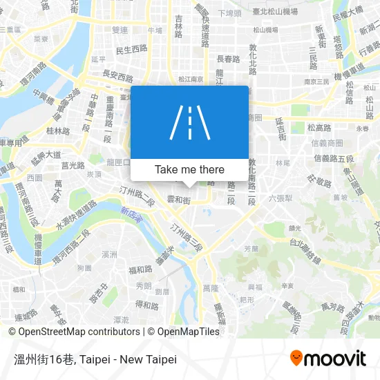 溫州街16巷地圖