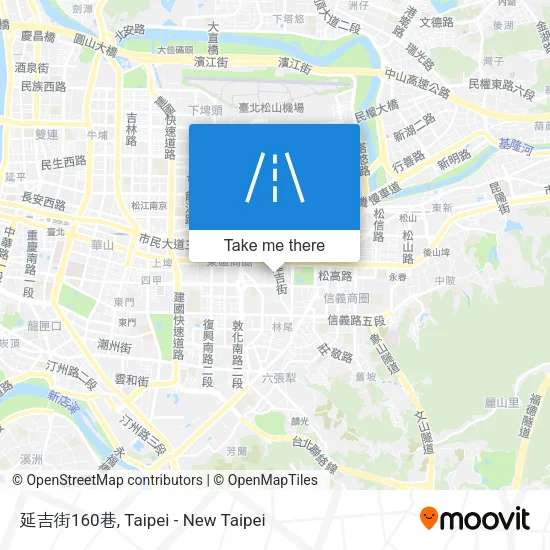 延吉街160巷地圖