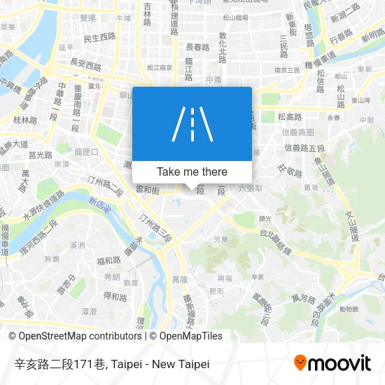 辛亥路二段171巷地圖