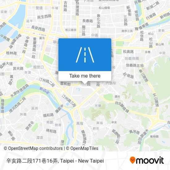 辛亥路二段171巷16弄地圖