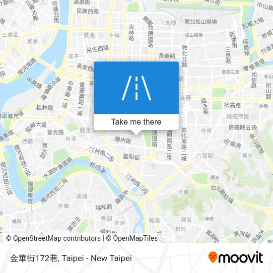 金華街172巷地圖