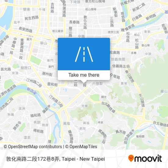 敦化南路二段172巷8弄地圖