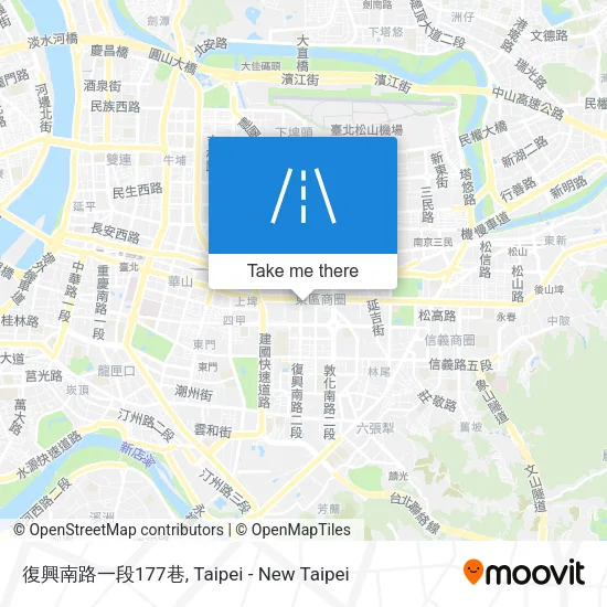 復興南路一段177巷地圖