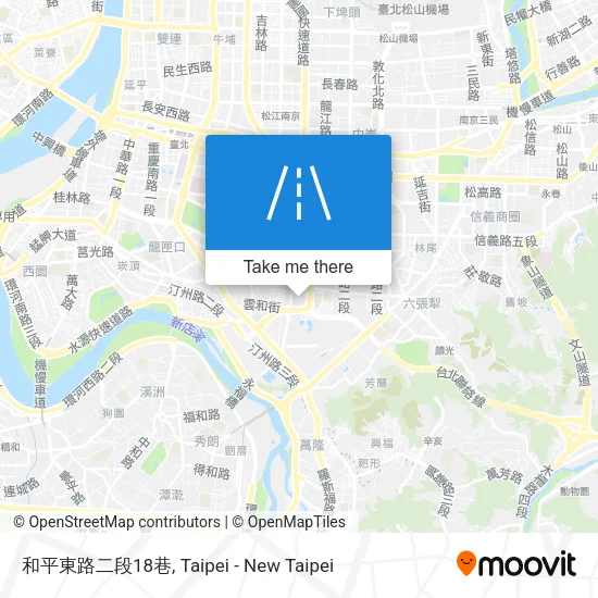 和平東路二段18巷地圖