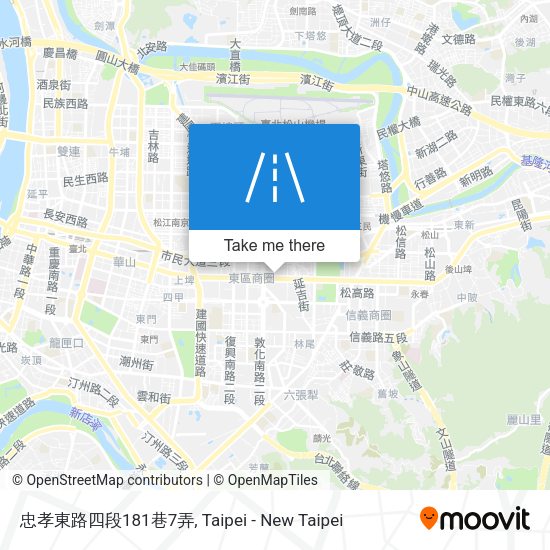 忠孝東路四段181巷7弄 map