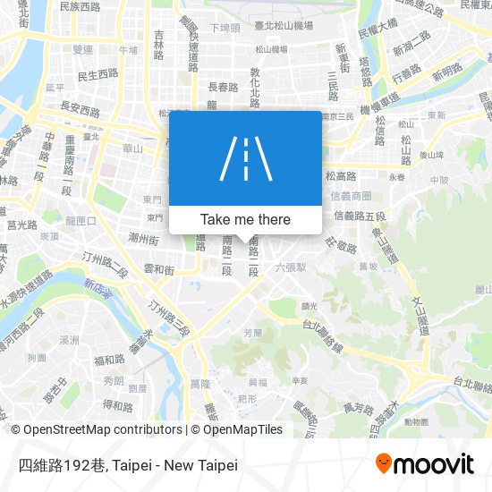四維路192巷地圖