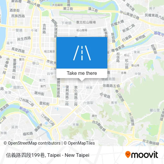 信義路四段199巷地圖