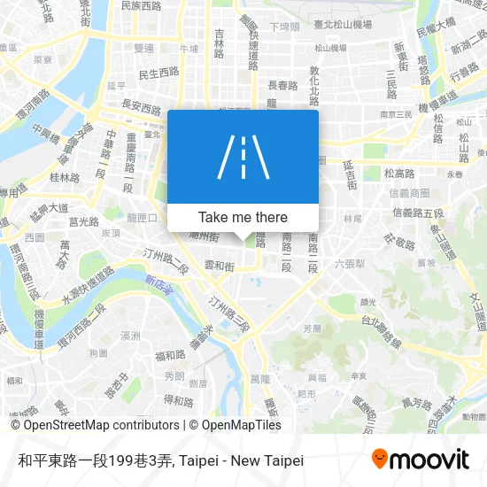 和平東路一段199巷3弄地圖