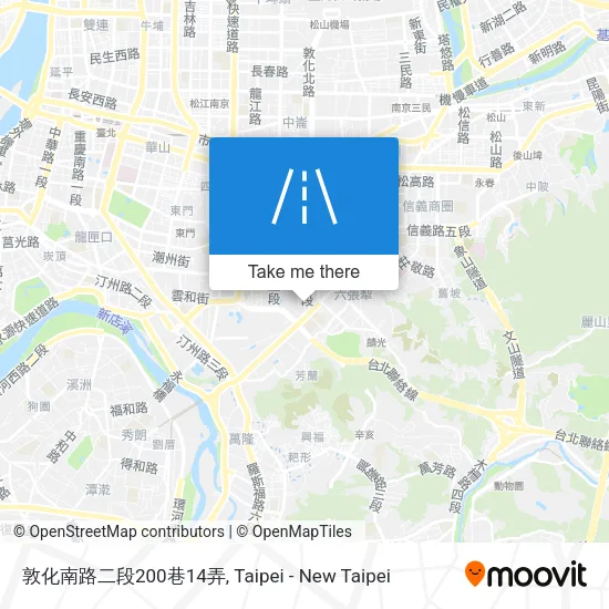 敦化南路二段200巷14弄地圖