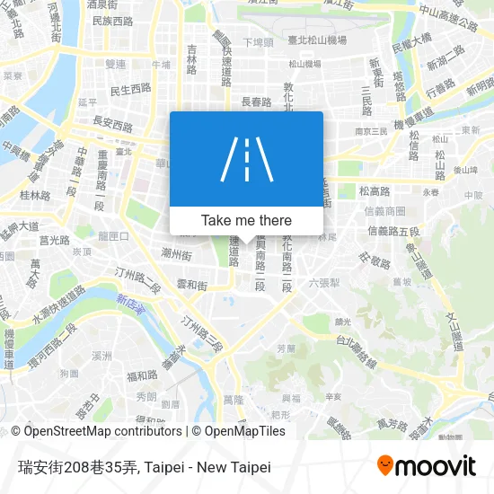 瑞安街208巷35弄地圖