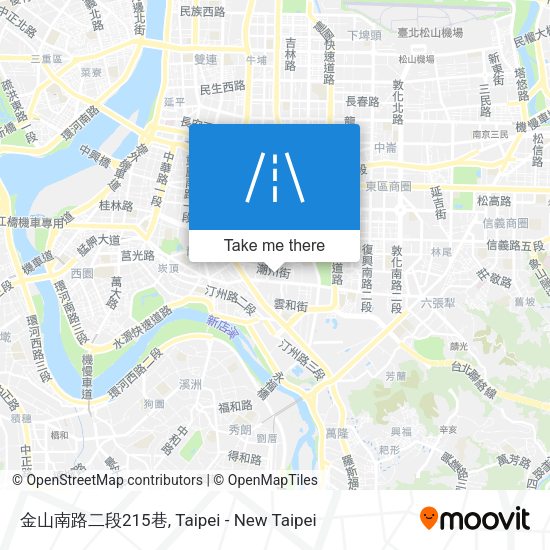 金山南路二段215巷 map