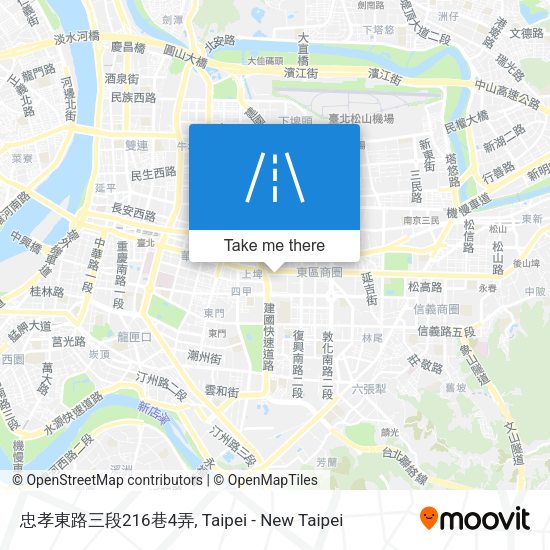 忠孝東路三段216巷4弄 map