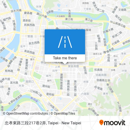 忠孝東路三段217巷2弄 map