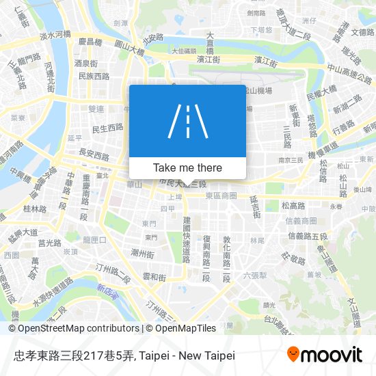忠孝東路三段217巷5弄 map