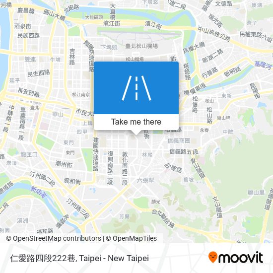 仁愛路四段222巷 map