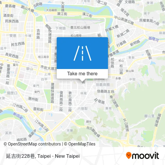 延吉街228巷地圖
