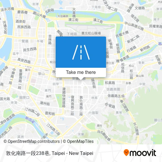 敦化南路一段238巷地圖