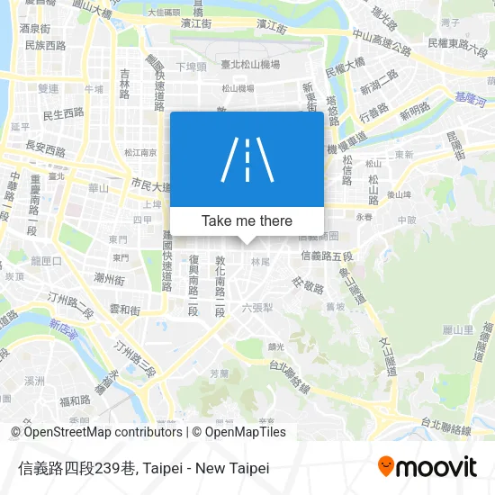 信義路四段239巷地圖