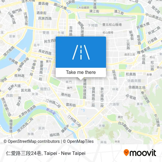 仁愛路三段24巷地圖