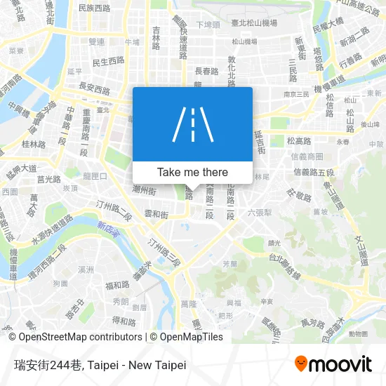瑞安街244巷地圖
