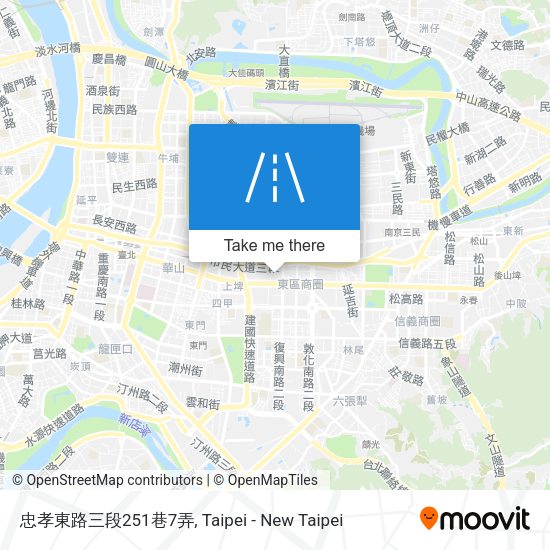 忠孝東路三段251巷7弄 map