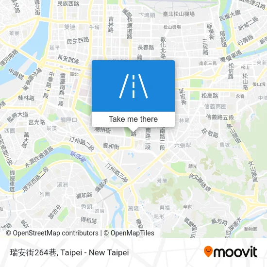 瑞安街264巷地圖