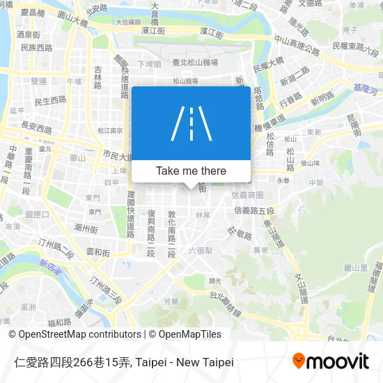 仁愛路四段266巷15弄地圖