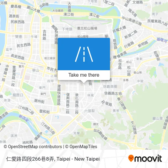 仁愛路四段266巷8弄地圖