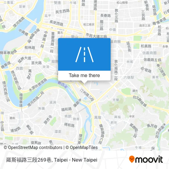 羅斯福路三段269巷地圖
