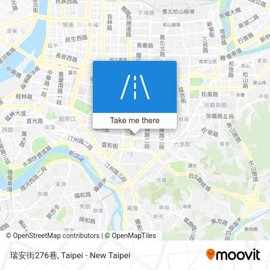 瑞安街276巷地圖