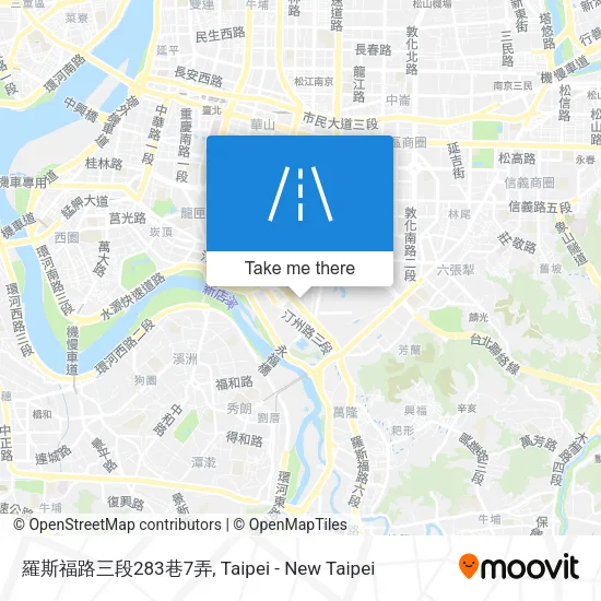 羅斯福路三段283巷7弄地圖