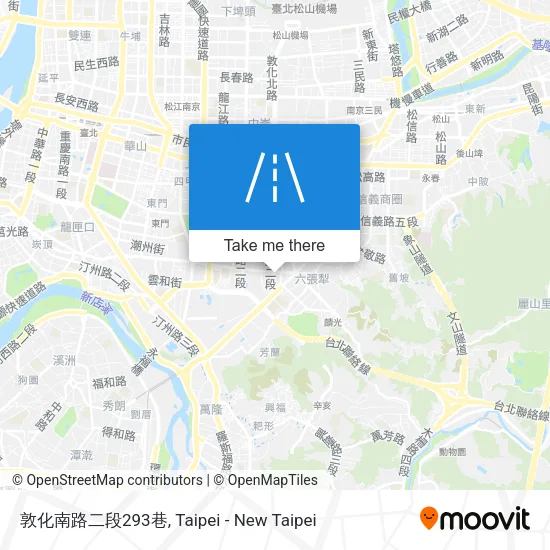 敦化南路二段293巷地圖