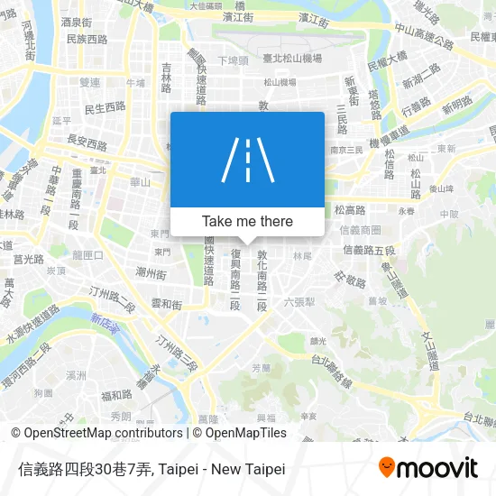 信義路四段30巷7弄地圖