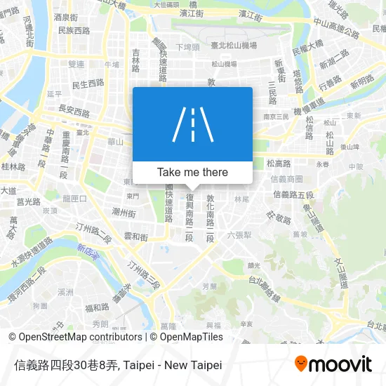 信義路四段30巷8弄地圖