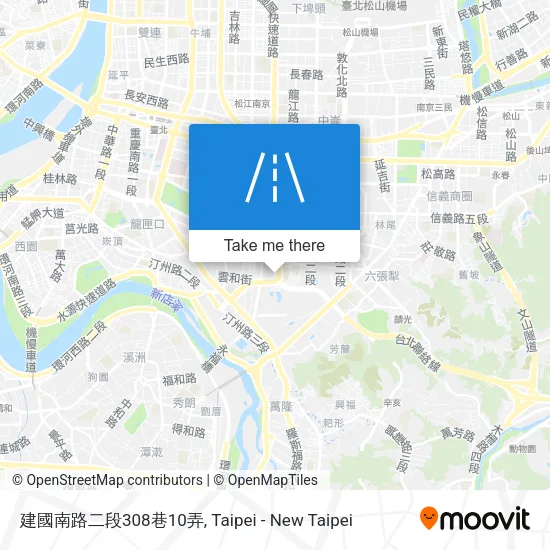 建國南路二段308巷10弄地圖