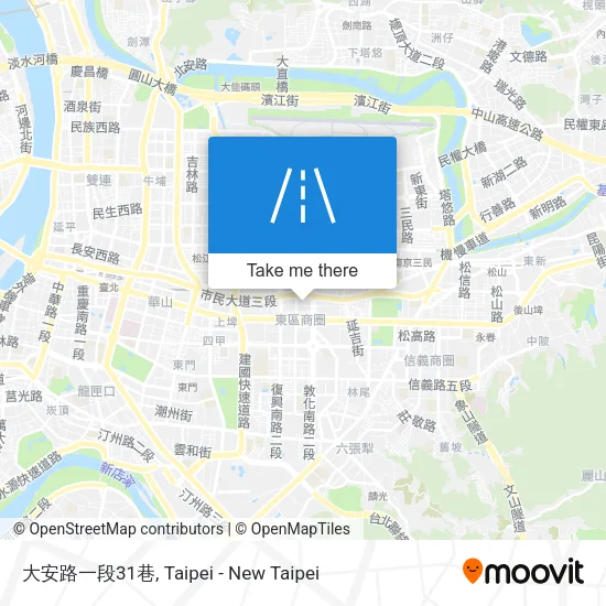 大安路一段31巷地圖