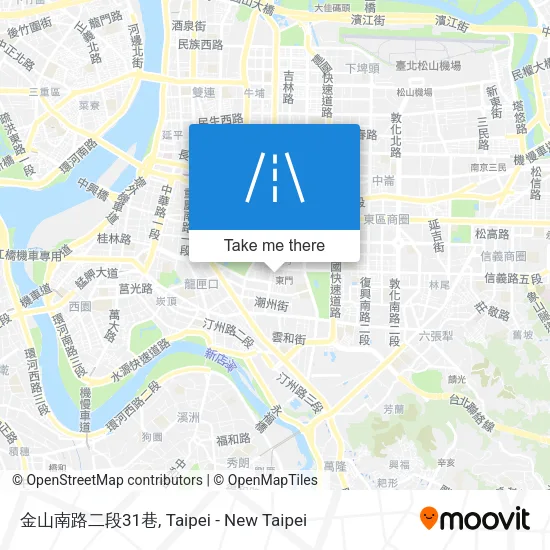 金山南路二段31巷地圖