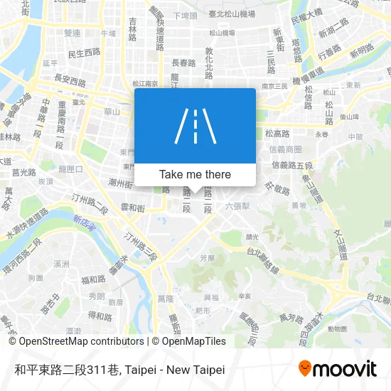 和平東路二段311巷 map