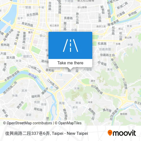 復興南路二段337巷6弄地圖