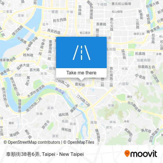 泰順街38巷6弄地圖