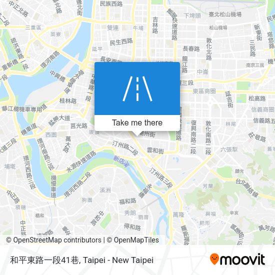 和平東路一段41巷 map