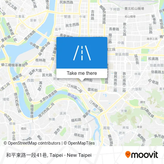 和平東路一段41巷地圖