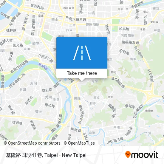 基隆路四段41巷地圖