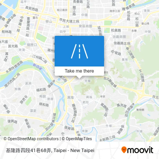 基隆路四段41巷68弄地圖