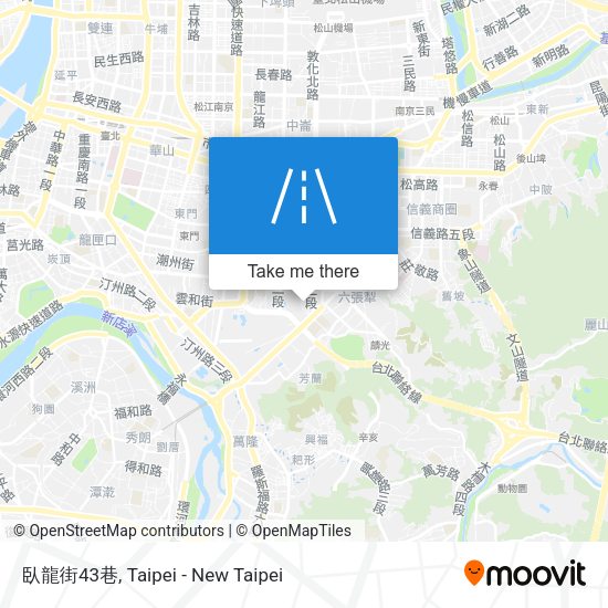 臥龍街43巷 map