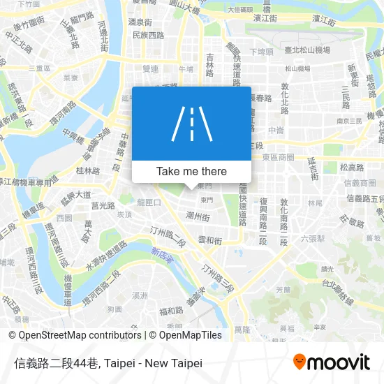 信義路二段44巷地圖