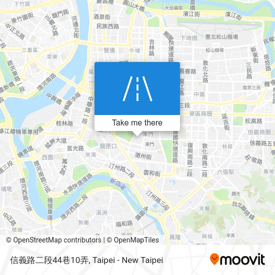 信義路二段44巷10弄地圖